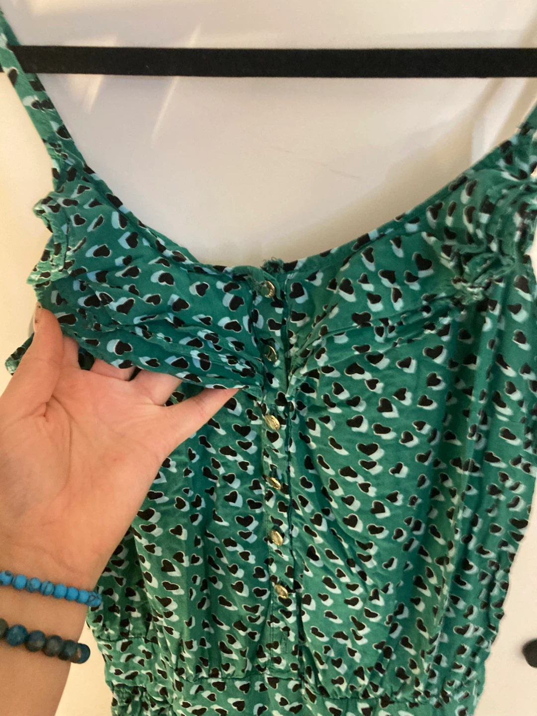 ONLY green heart print jumpsuit - photo 4