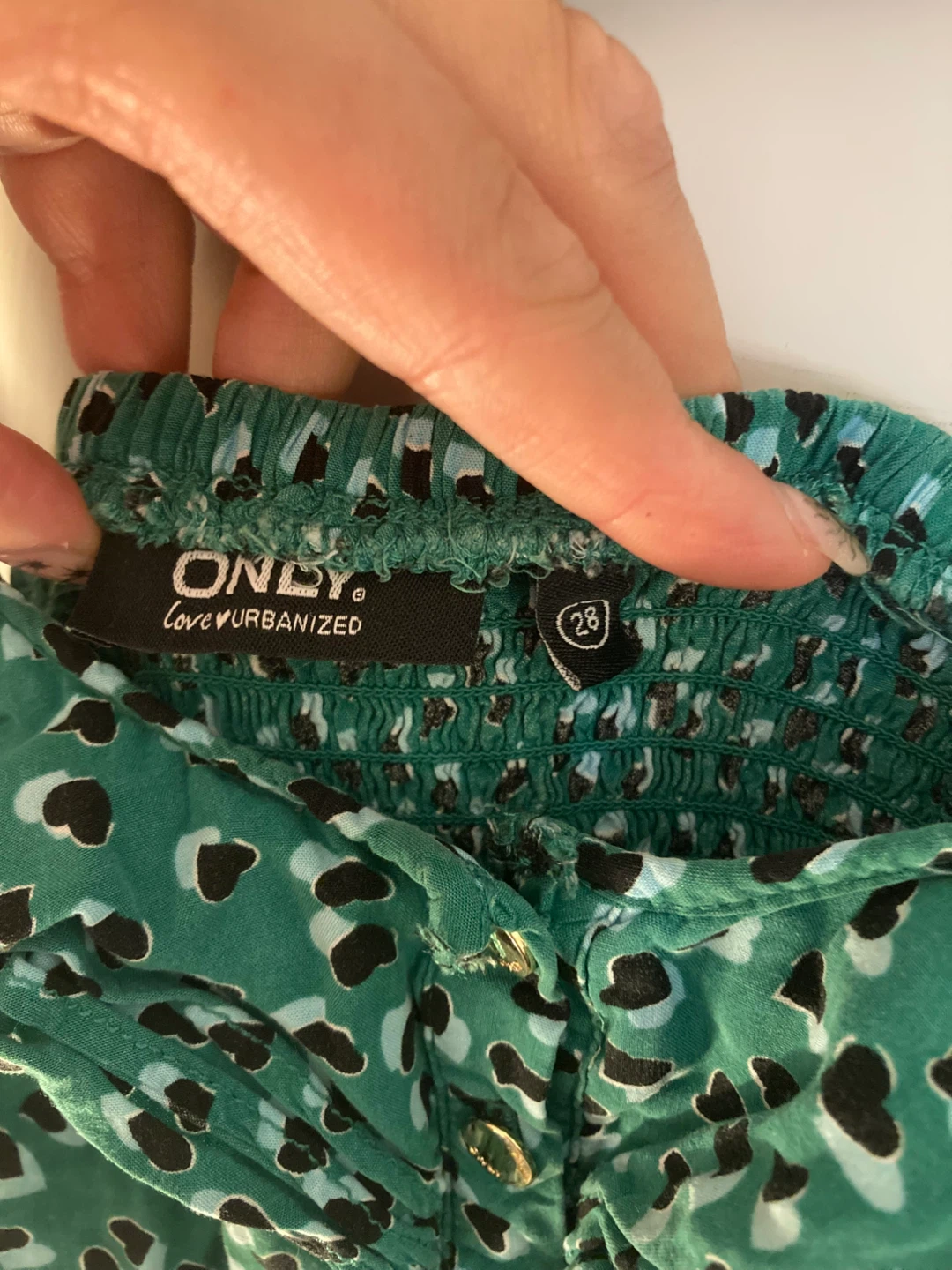 ONLY green heart print jumpsuit - photo 3