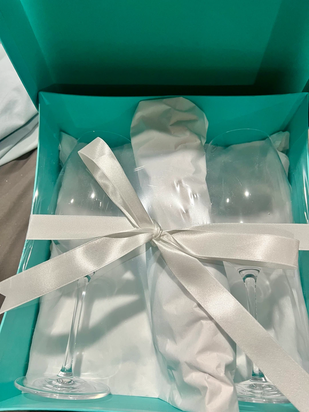 Tiffany & Co Set of 2 Wine Glasses