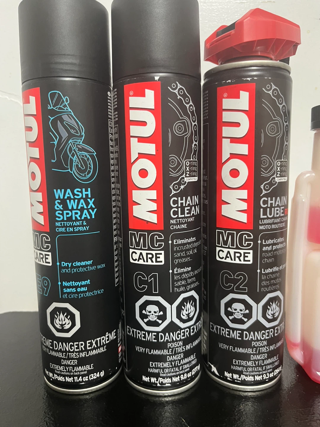 Motul Motorcycle Chain Care Kit & Sta-Bil Fuel Stabilizer - photo 3