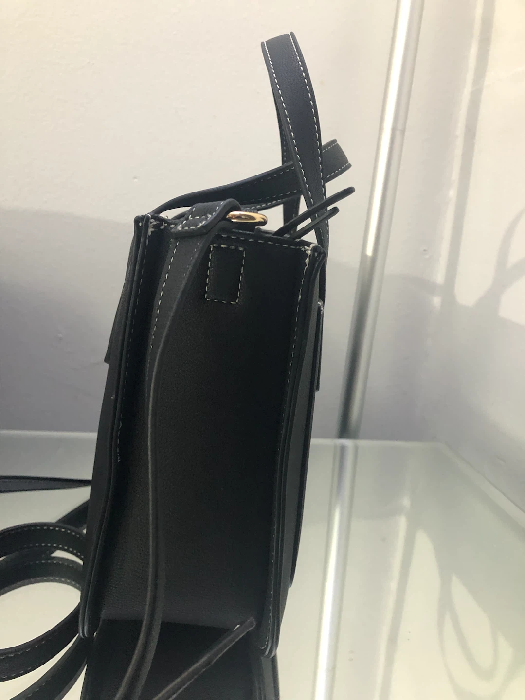 Tommy Hilfiger Black Leather Tote Bag - photo 3