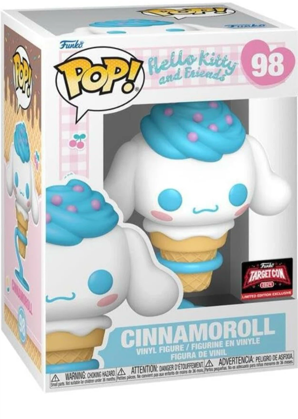 Funko Pop! Cinnamoroll Vinyl Figure #98 Target Con Exclusive - photo 5
