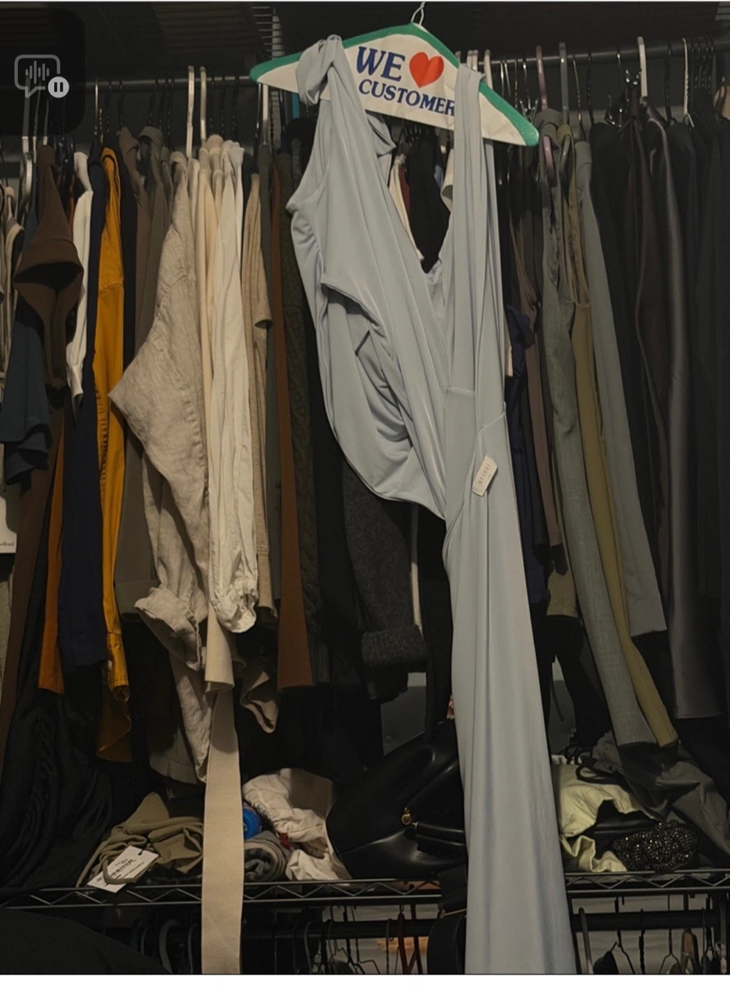 Meshki draped midi dress - photo 3
