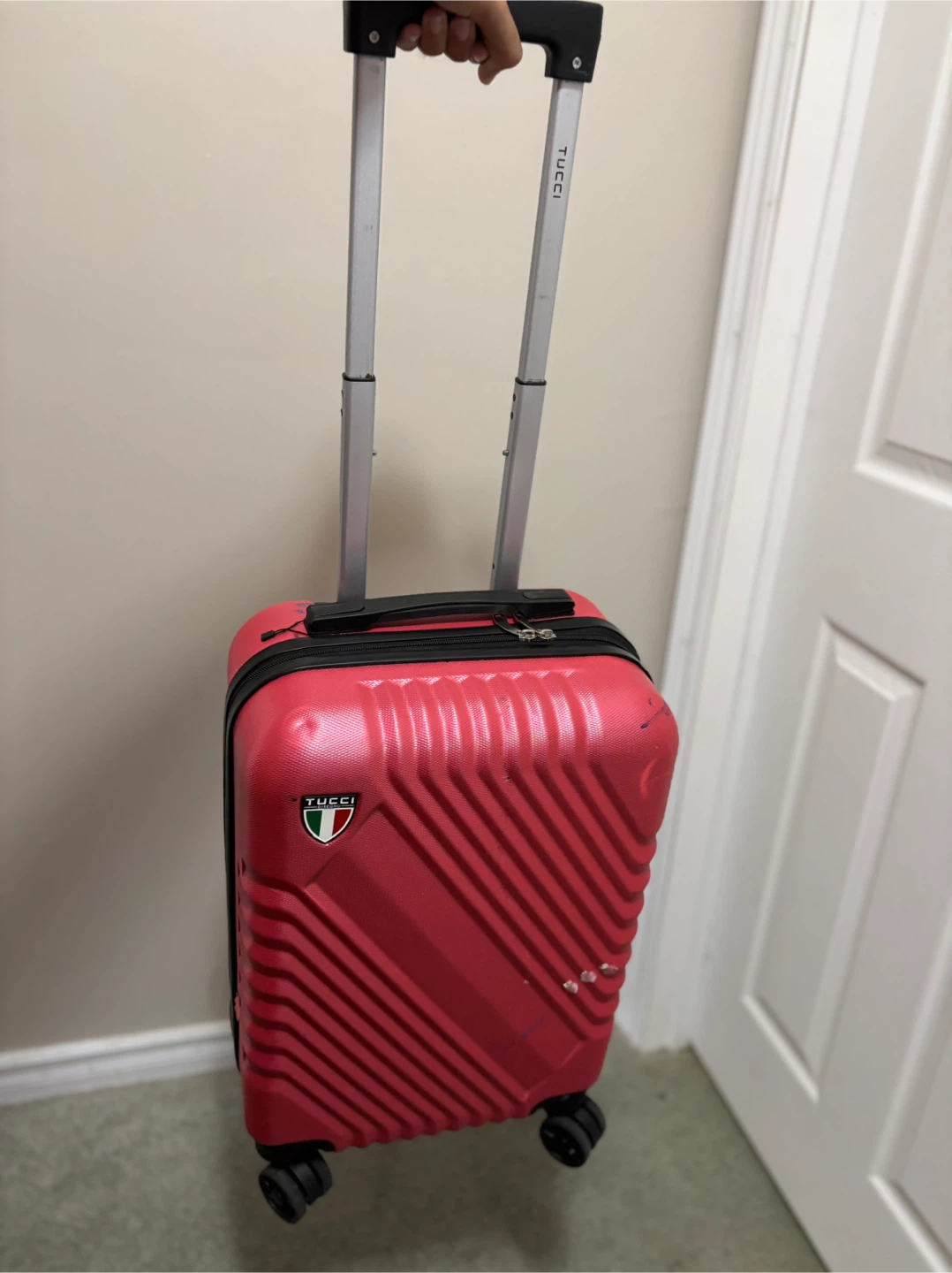 TUCCI Carry-On Suitcase - Pink - photo 2