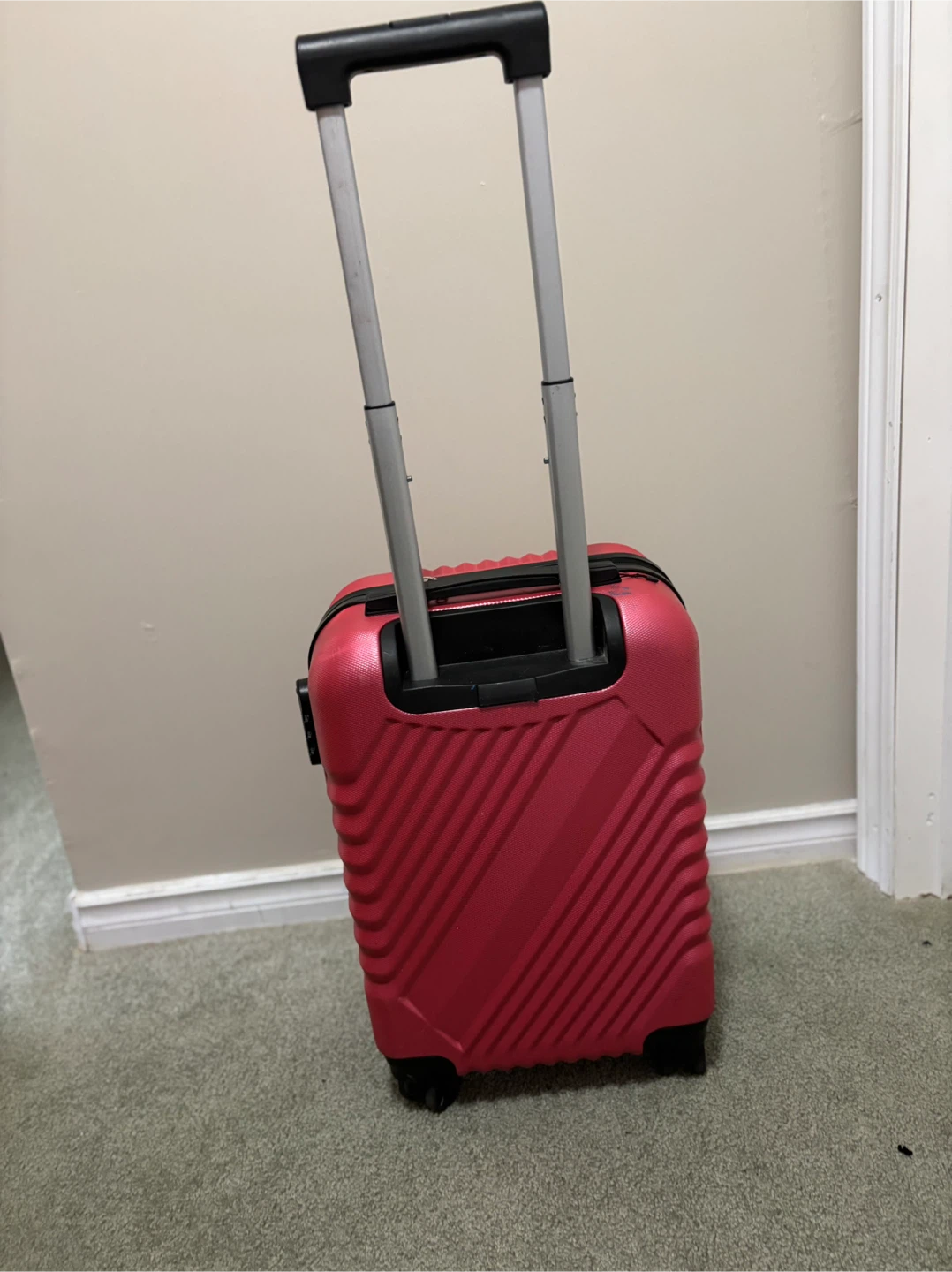 TUCCI Carry-On Suitcase - Pink - photo 3