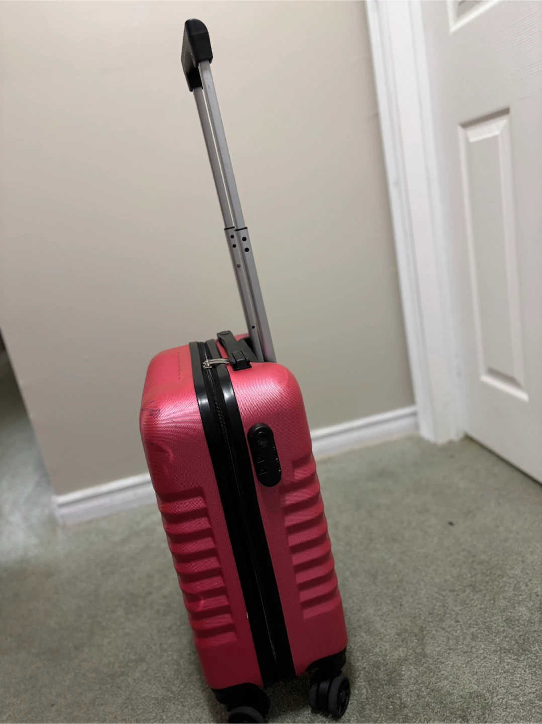 TUCCI Carry-On Suitcase - Pink - photo 4