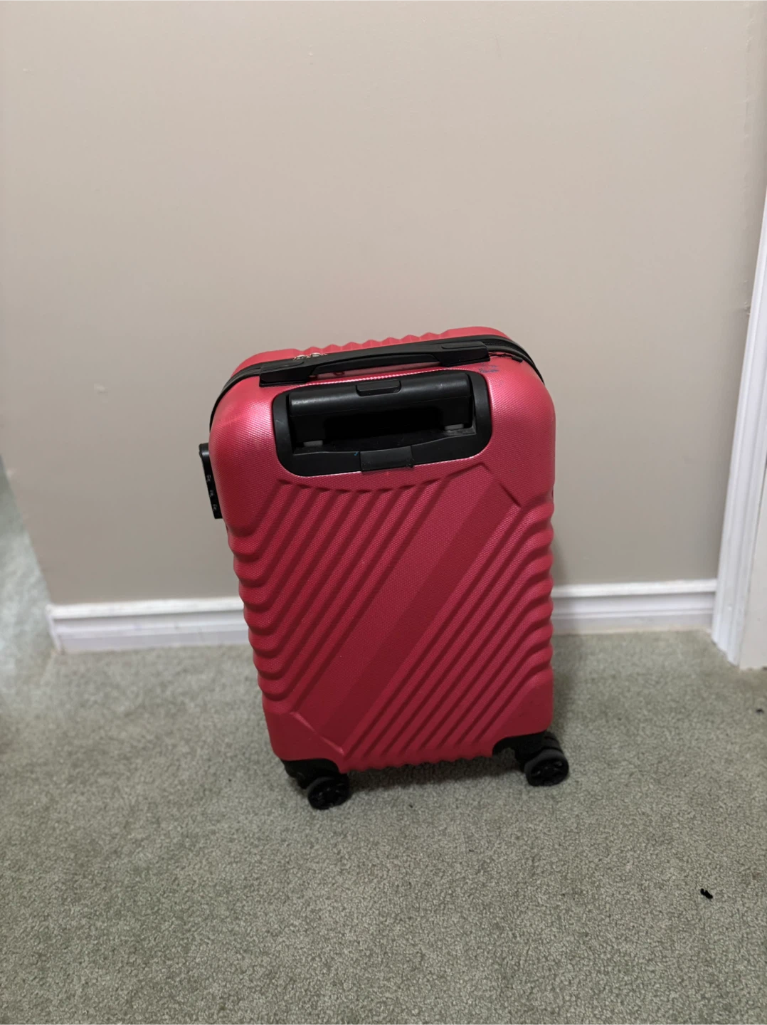 TUCCI Carry-On Suitcase - Pink - photo 5