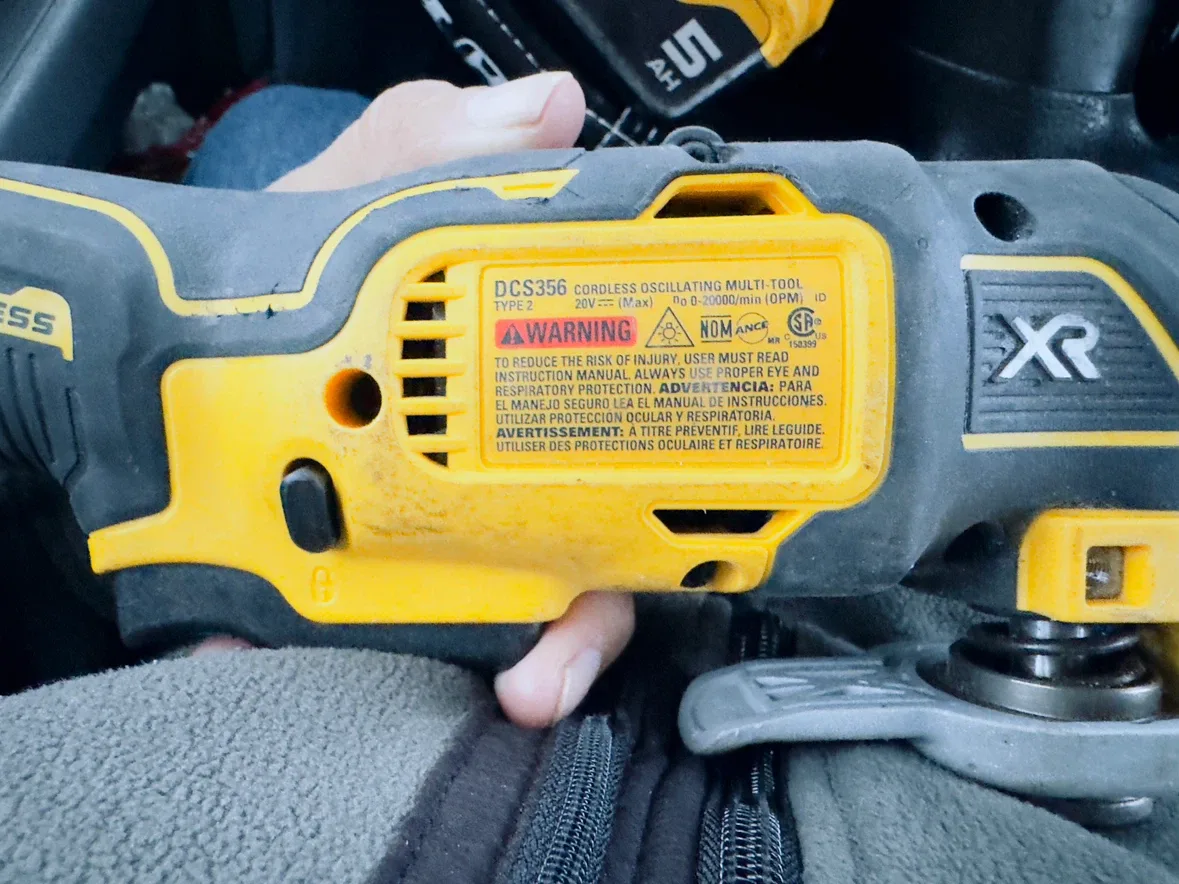 DeWalt DCS356 20V Cordless Oscillating Multi-Tool - photo 2