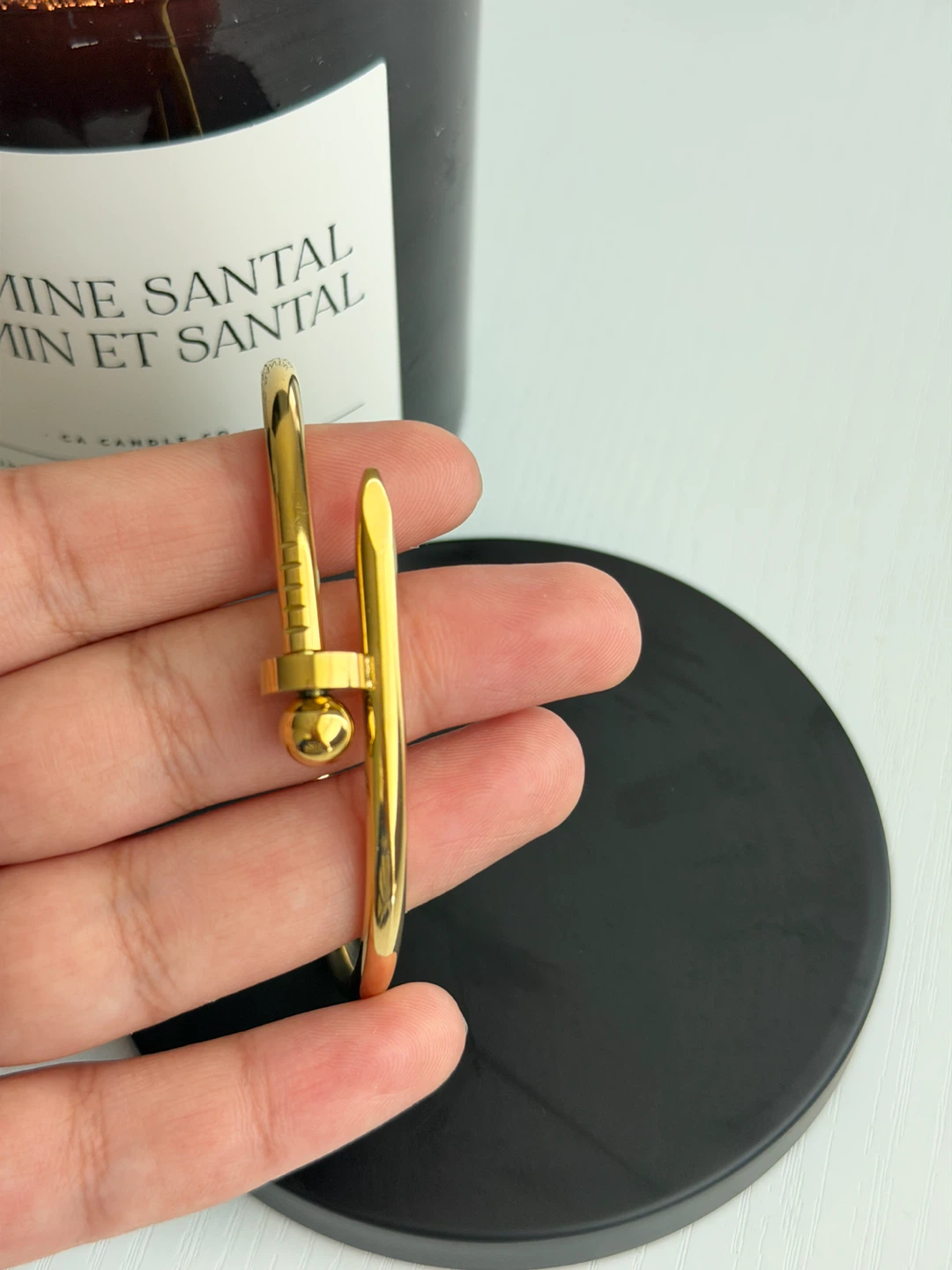 Gold Bangle Bracelet - photo 3