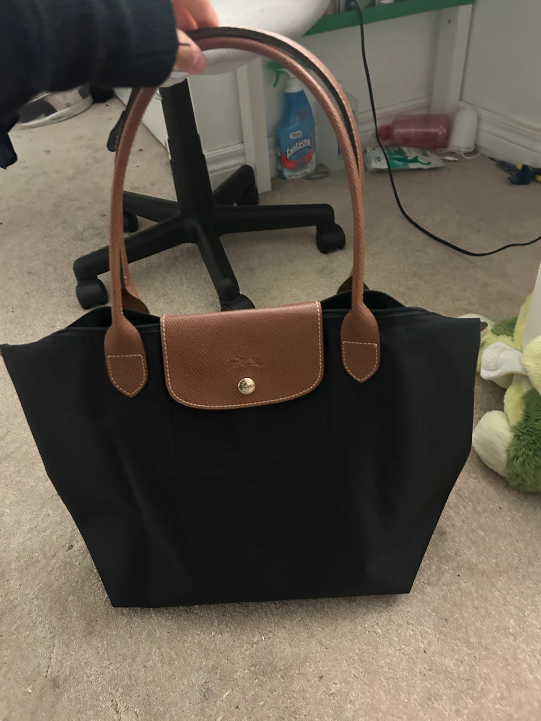 Longchamp Le Pliage Tote Bag - Black