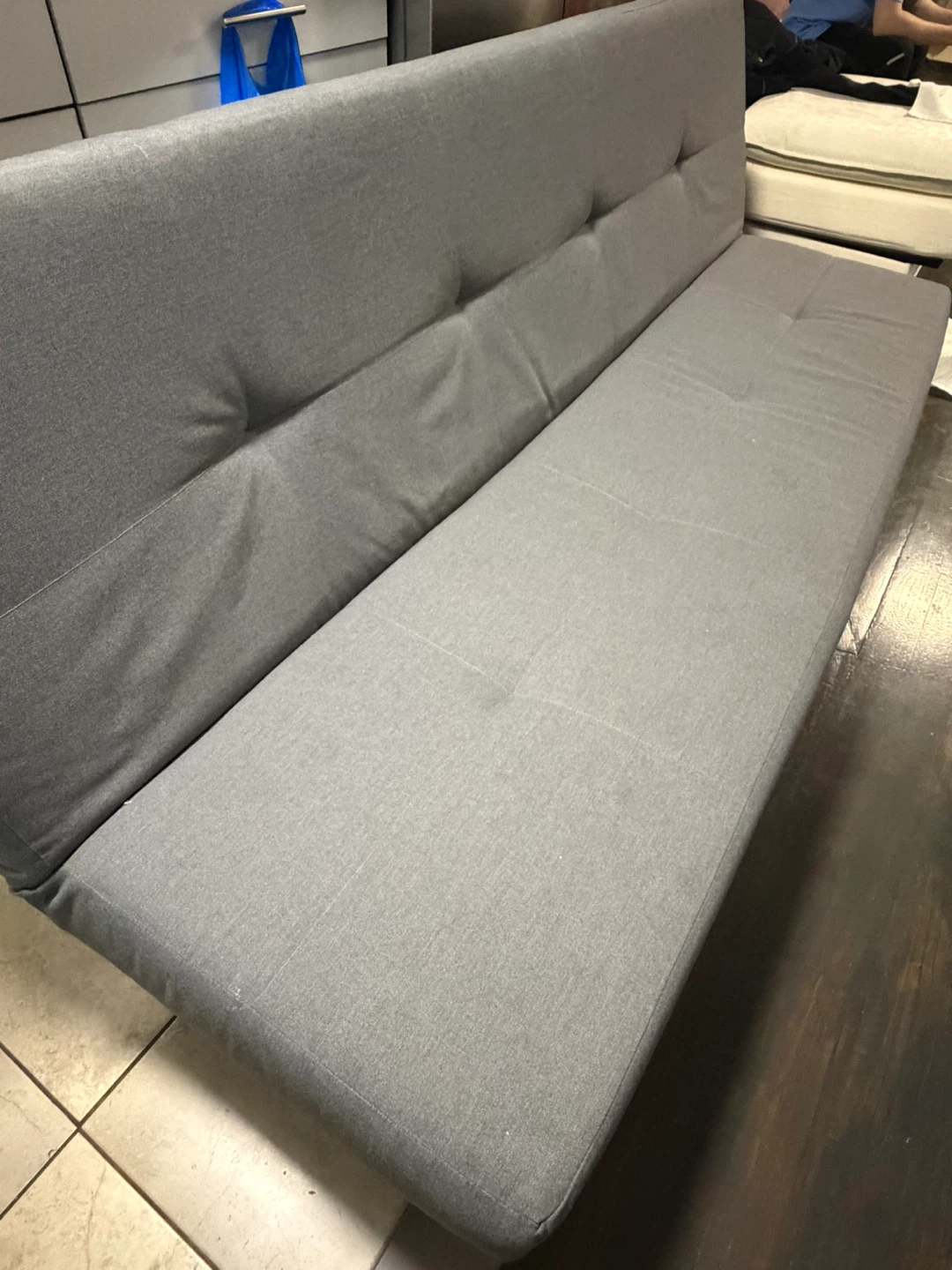 Grey Futon Sofa Bed