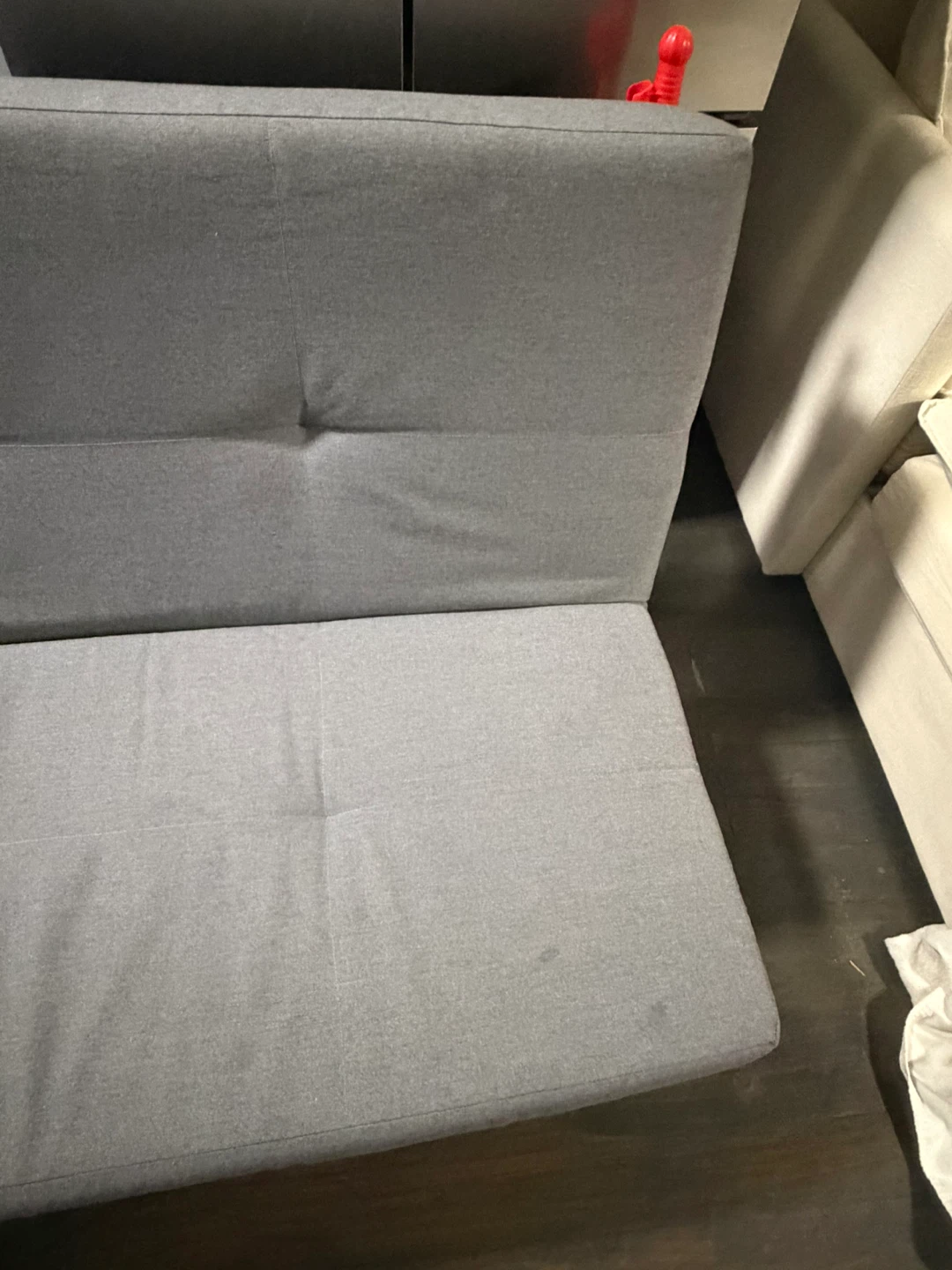 Grey Futon Sofa Bed - photo 2
