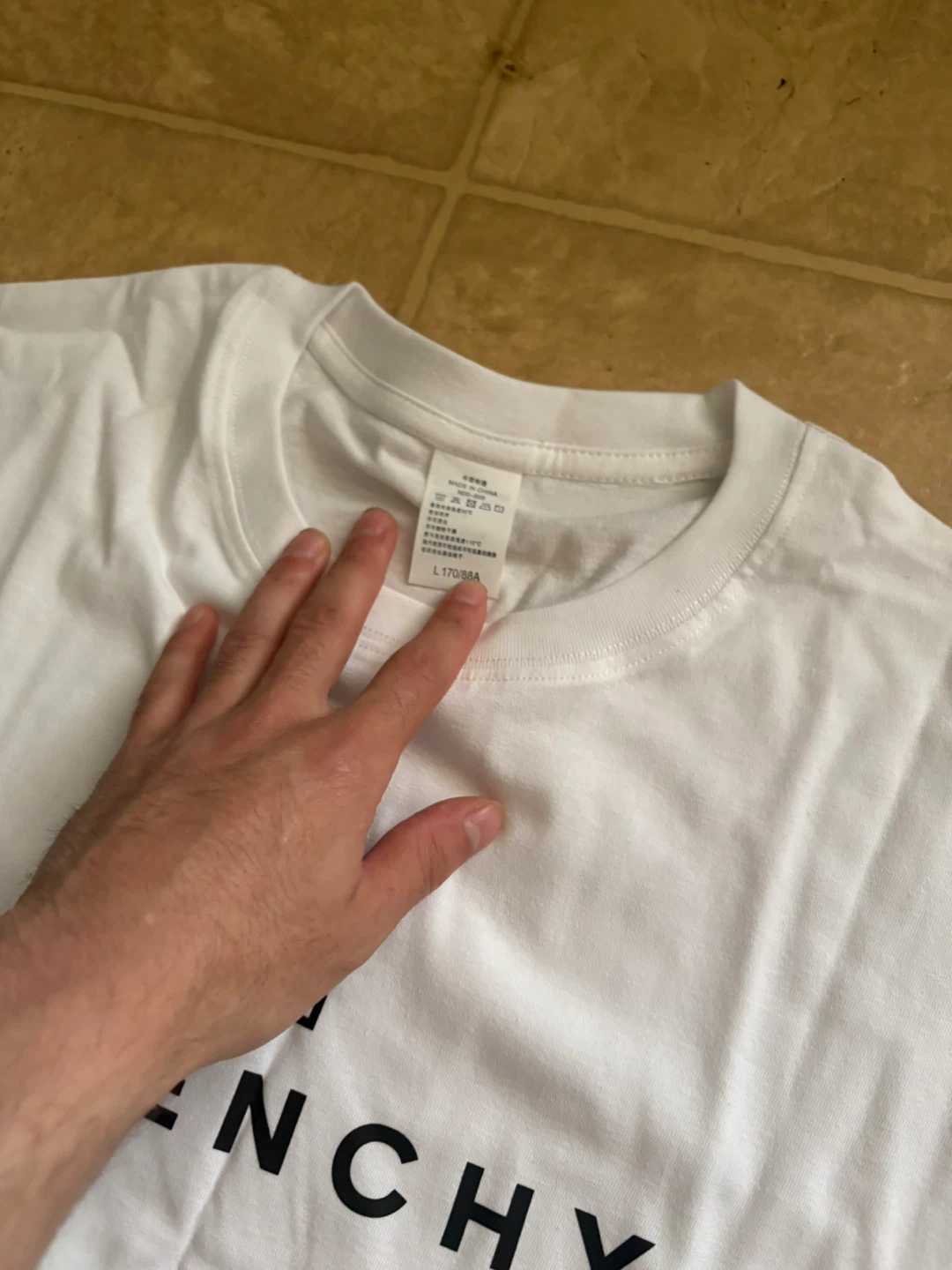 White Givenchy T-shirt - photo 3