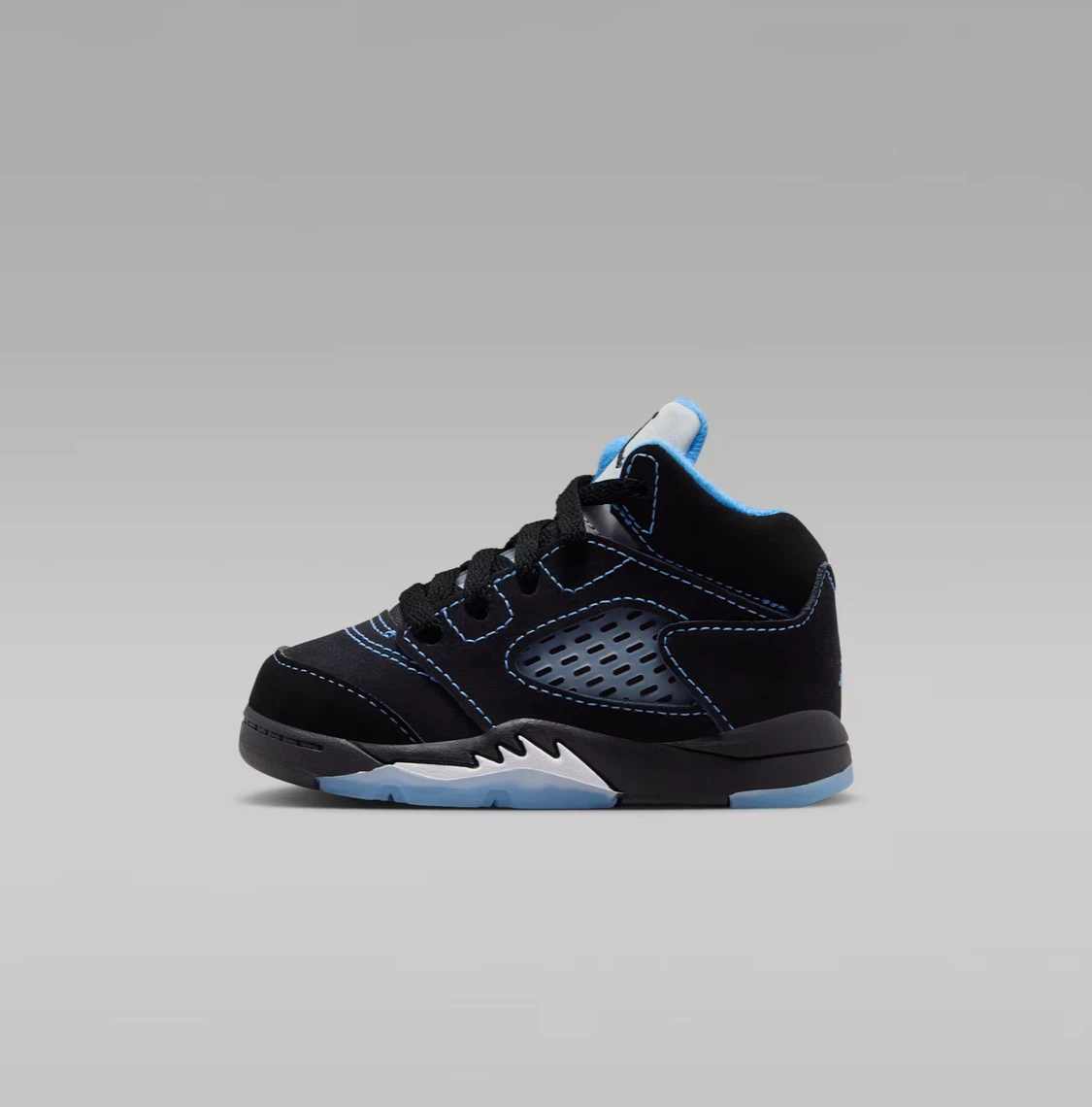 Jordan 5 Retro TD Toddler Shoes Black Blue Size 8c