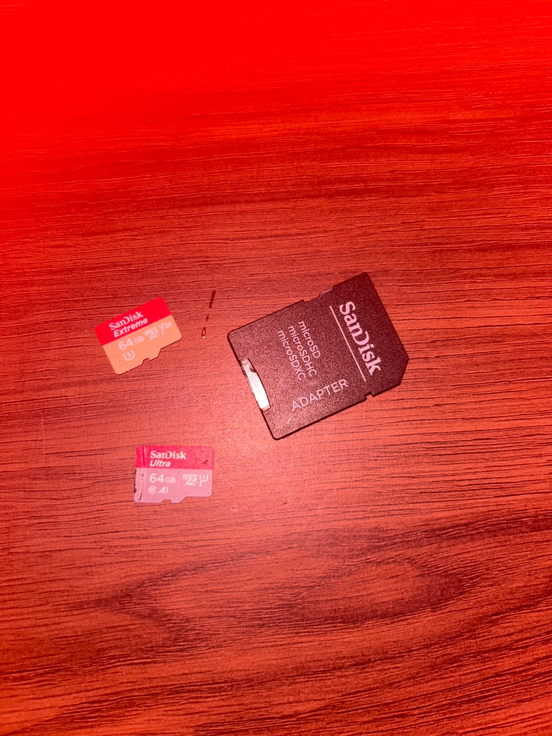 SanDisk 64gb MicroSD Cards with Adapter