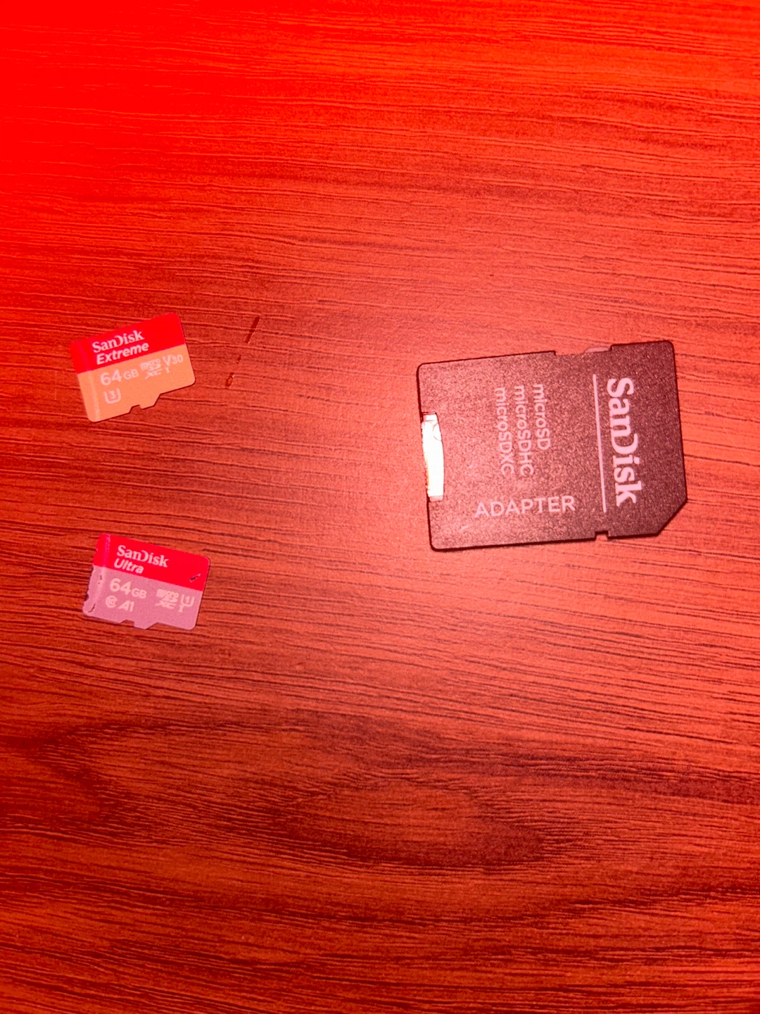 SanDisk 64gb MicroSD Cards with Adapter - photo 2