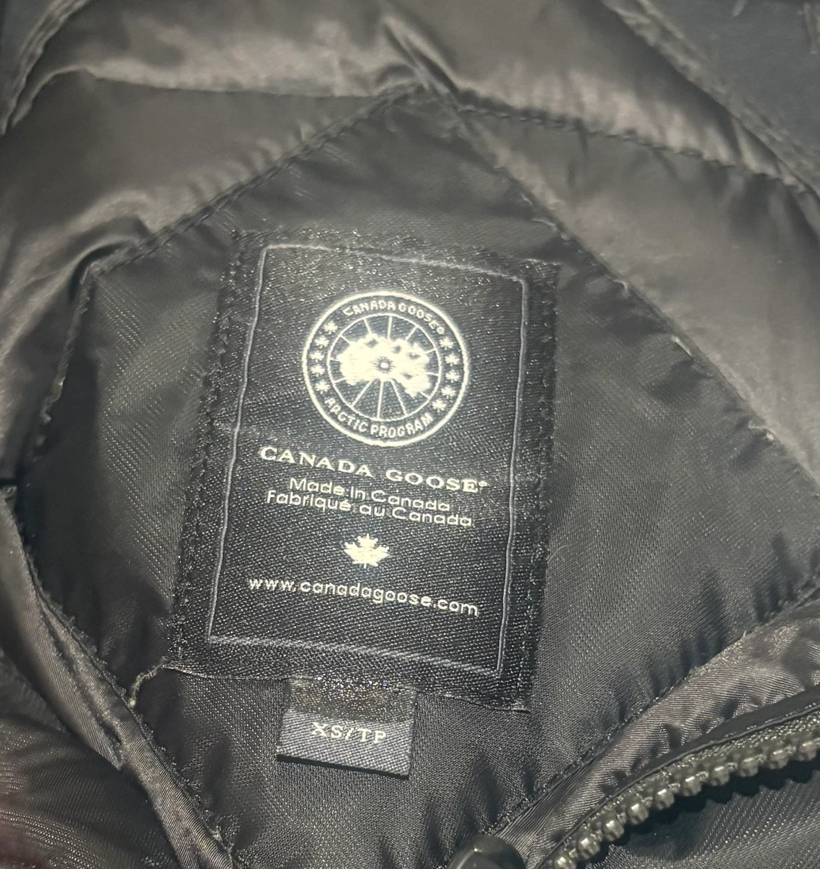 CANADA GOOSE Men's XS Light Weight Insulated Jacket Black - photo 2