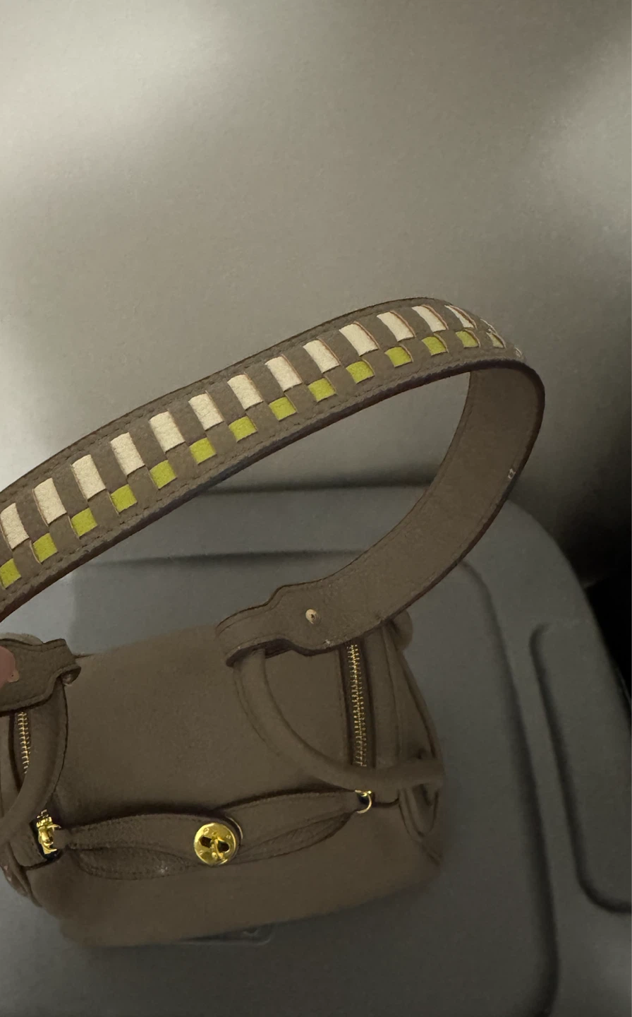 Grey Leather Handbag - photo 2