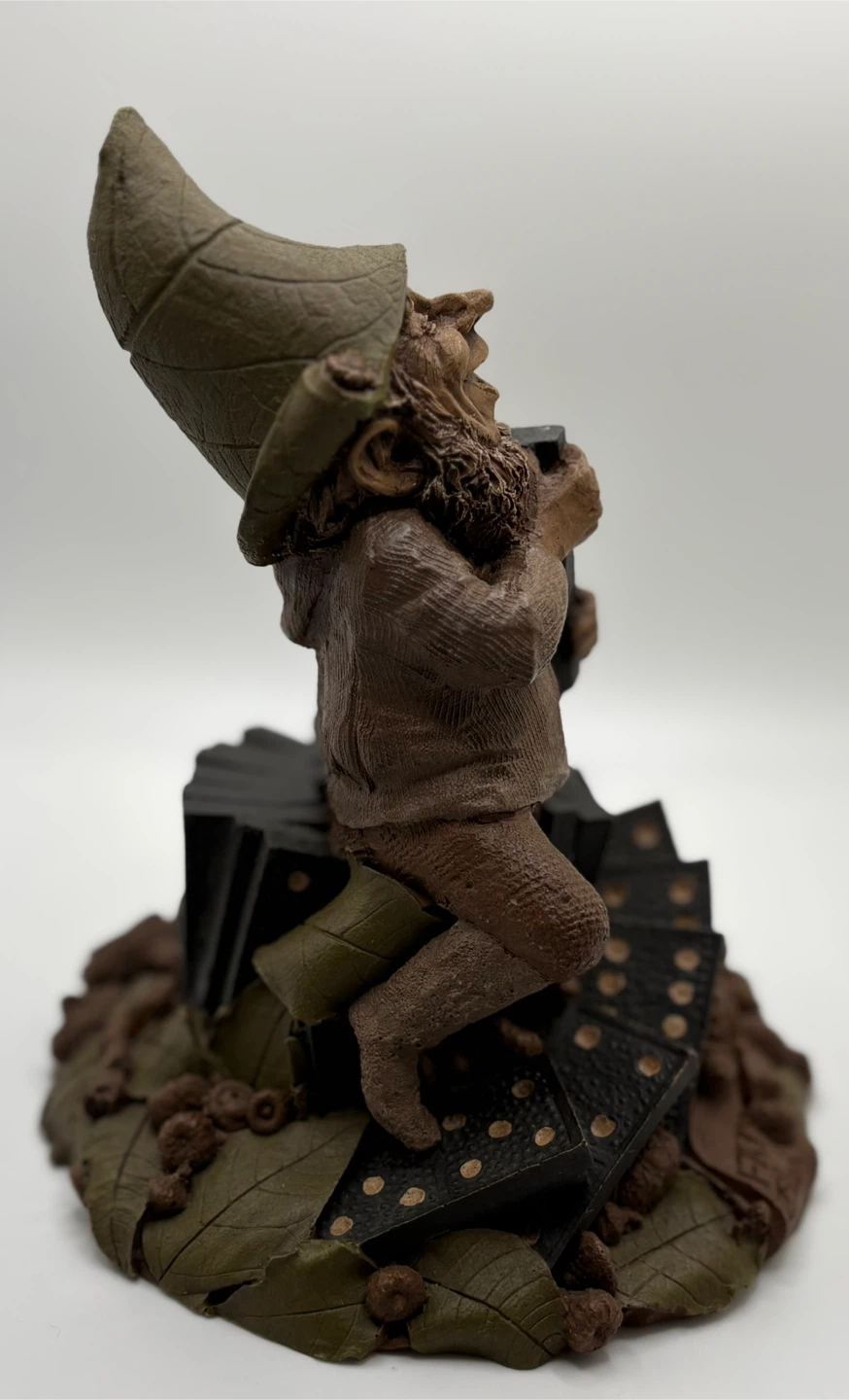 Fats Clark 1985 Gnome Domino Figurine - photo 3