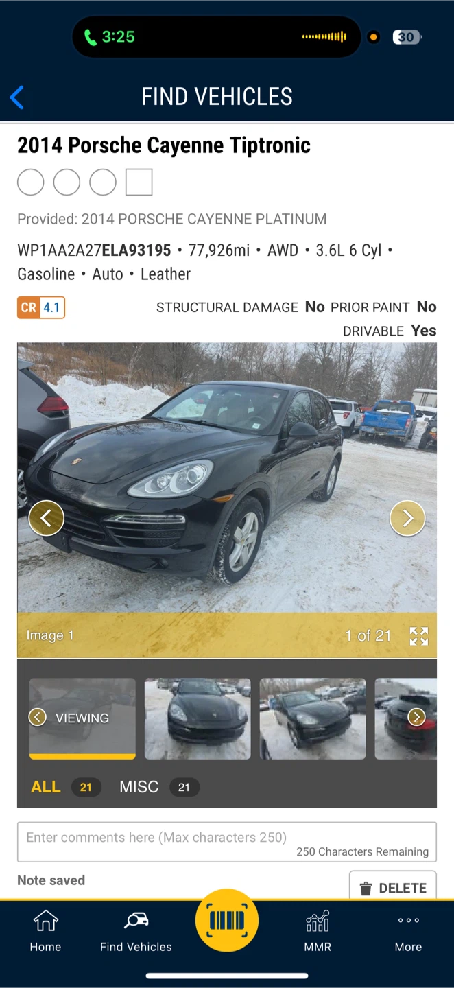 2014 Porsche Cayenne Tiptronic