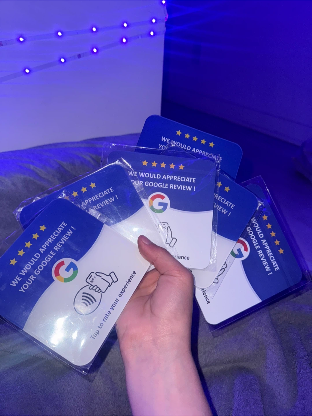 Google Review NFC Cards