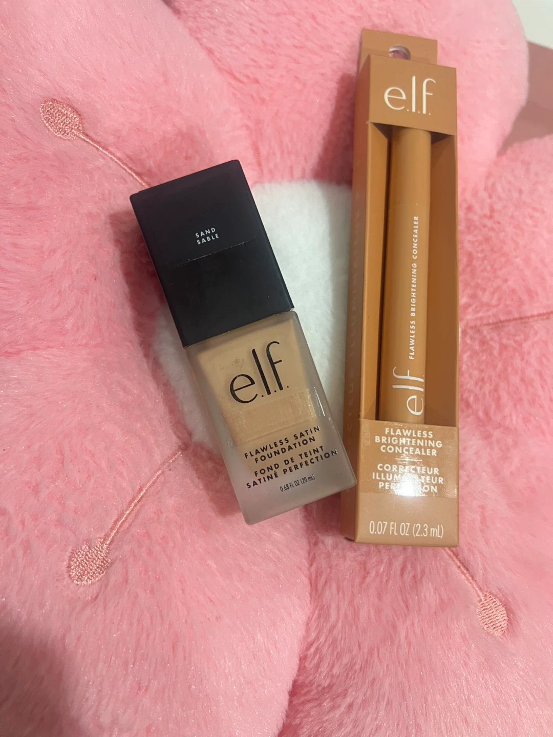 e.l.f. Satin Finish Foundation & Brightening Concealer Set