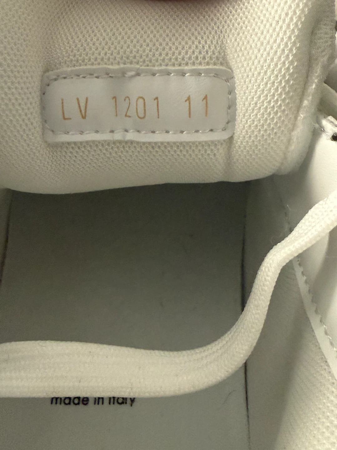 Louis Vuitton Sneakers LV 1201 11 White/Black - photo 3
