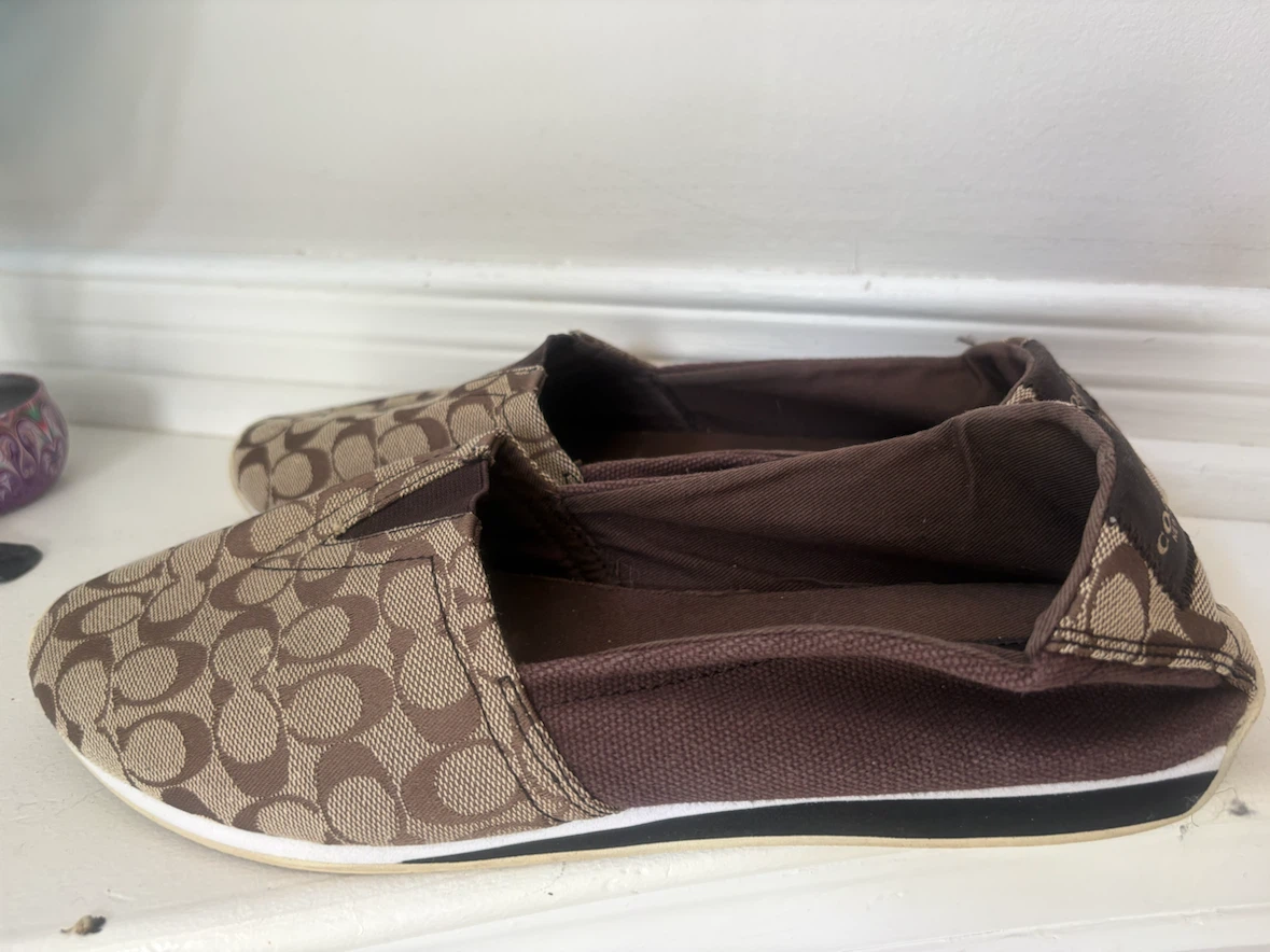 Coach Signature C Monogram Slip-On Flats - photo 2