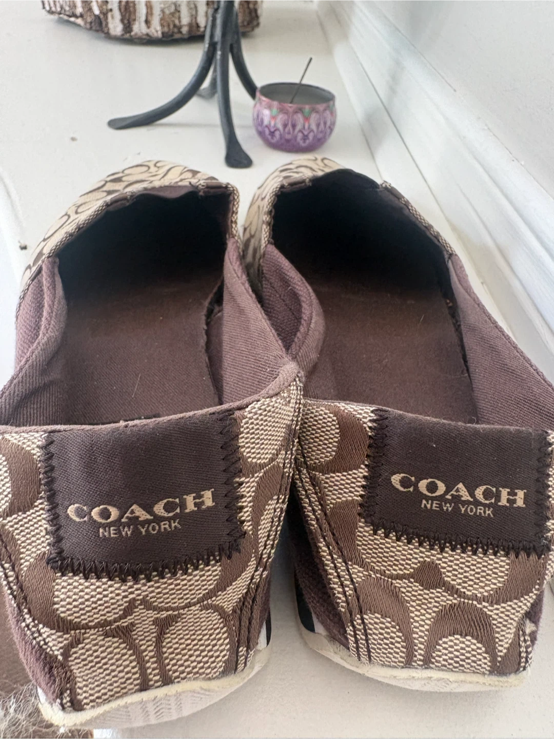 Coach Signature C Monogram Slip-On Flats - photo 3