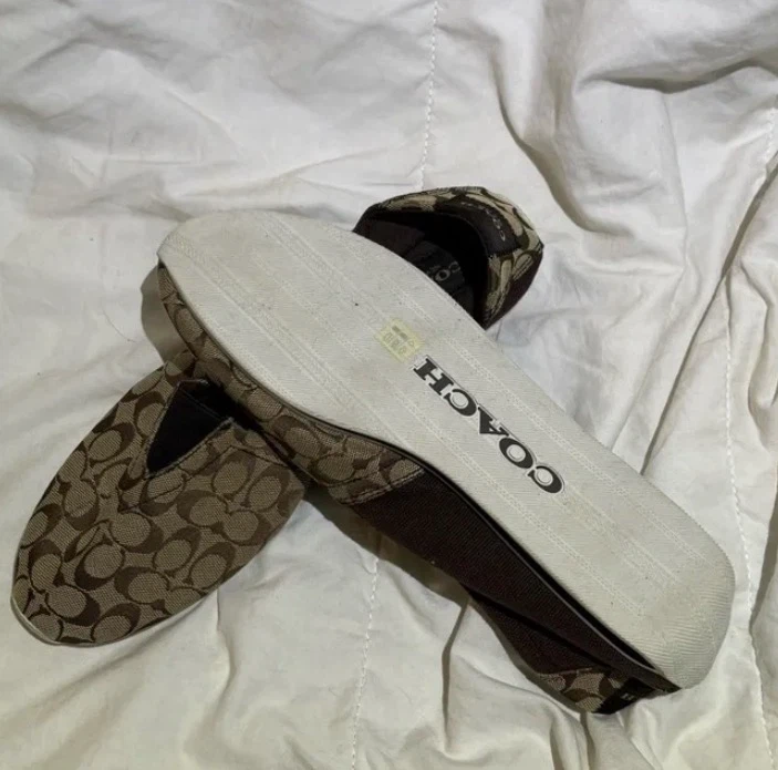 Coach Signature C Monogram Slip-On Flats - photo 4