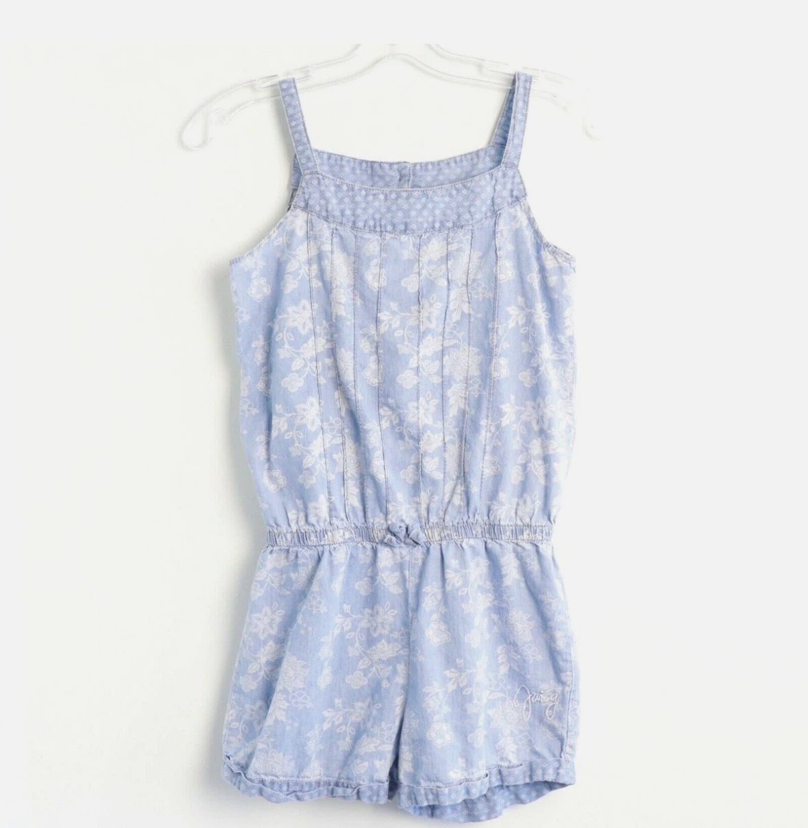 Juicy Couture Blue Floral Romper