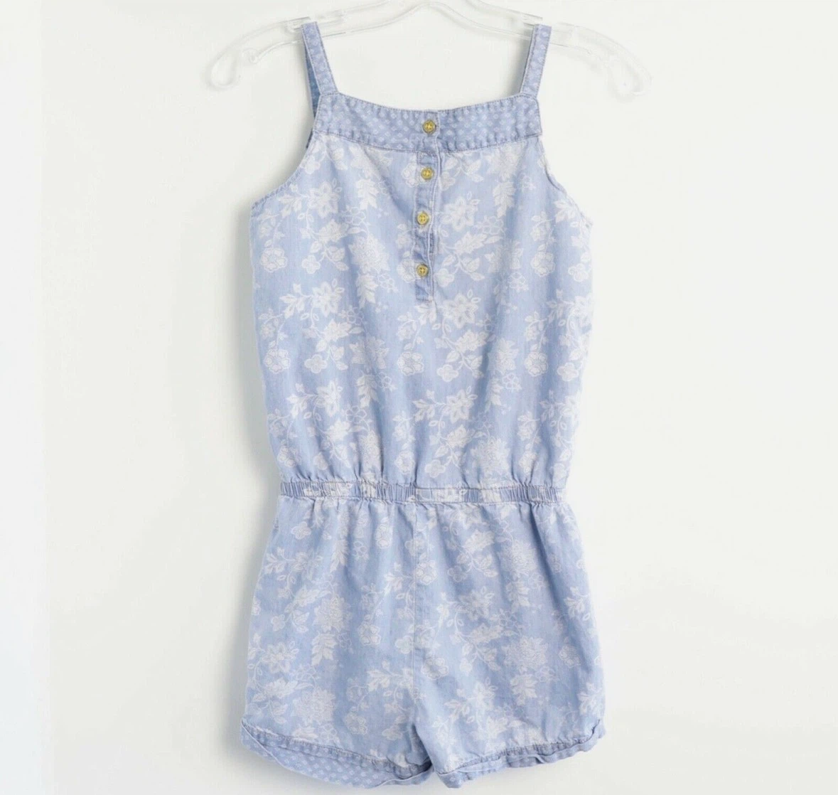 Juicy Couture Blue Floral Romper - photo 2