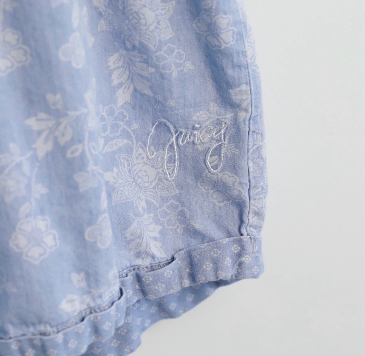 Juicy Couture Blue Floral Romper - photo 4