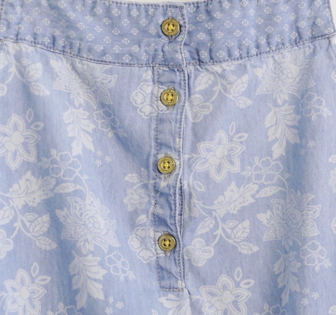 Juicy Couture Blue Floral Romper - photo 5