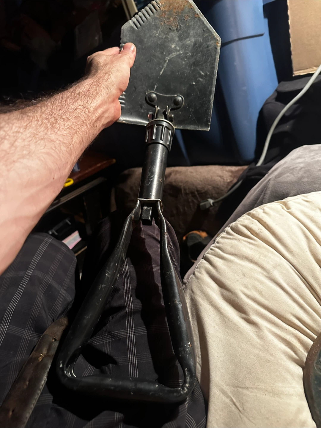 Folding army shovel - photo 3
