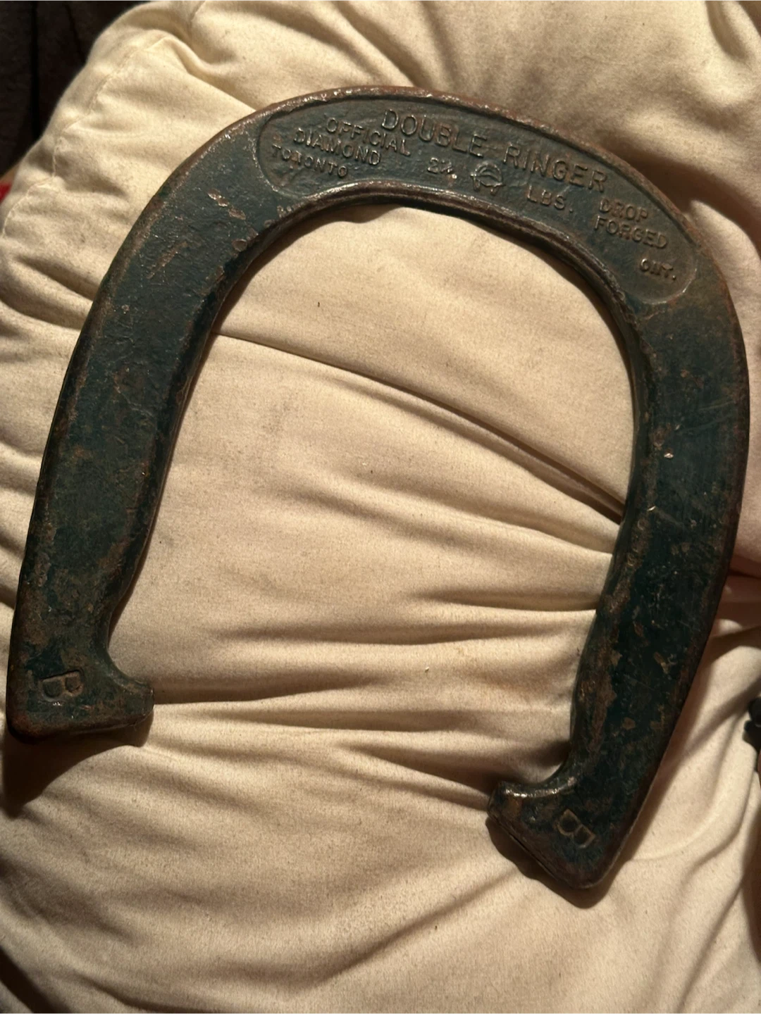 Antique Double Ringer Horseshoe