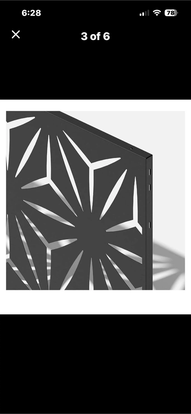 Decorative Outdoor Screen Panel - photo 3
