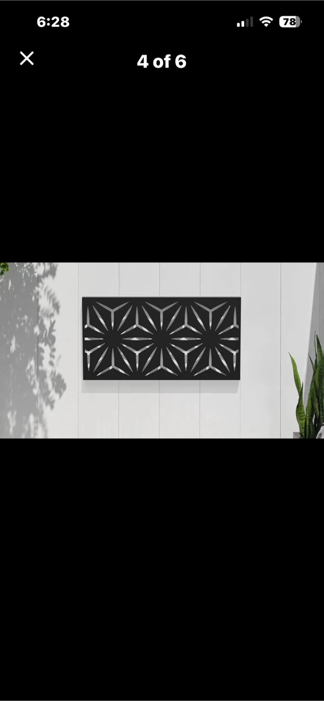 Decorative Outdoor Screen Panel - photo 4