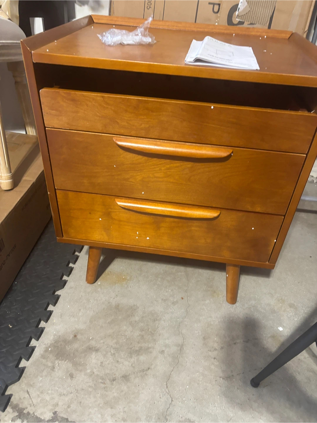 Corrigan Studio End/ bedside  Table with charging station - photo 5