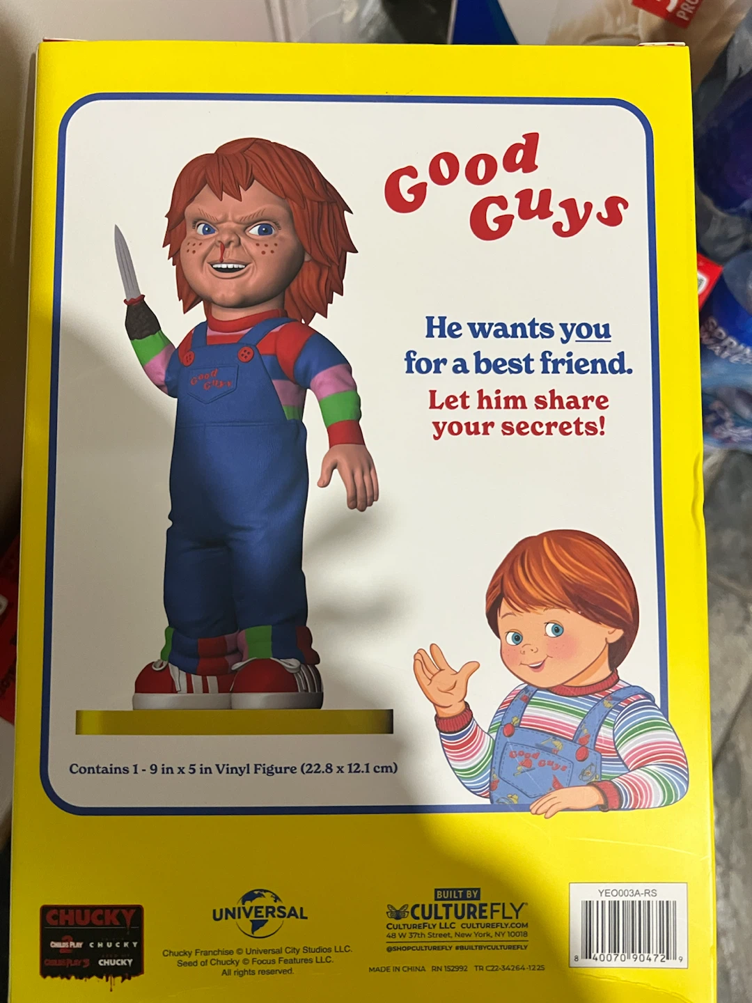 Good Guys Chucky Deluxe Vinyl Figure - photo 3