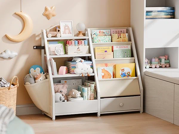 2-in-1 Organizer for Books & Toys