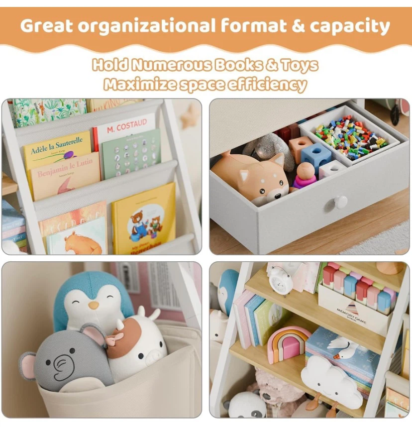 2-in-1 Organizer for Books & Toys - photo 4