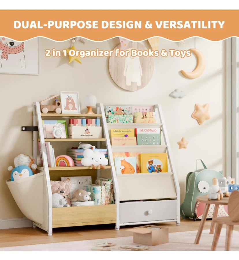 2-in-1 Organizer for Books & Toys - photo 5