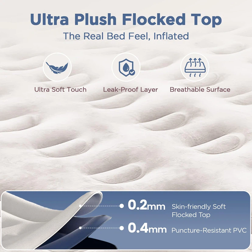 Luxury CHERIMOR Queen Size 18" Raised Air Mattress - photo 3