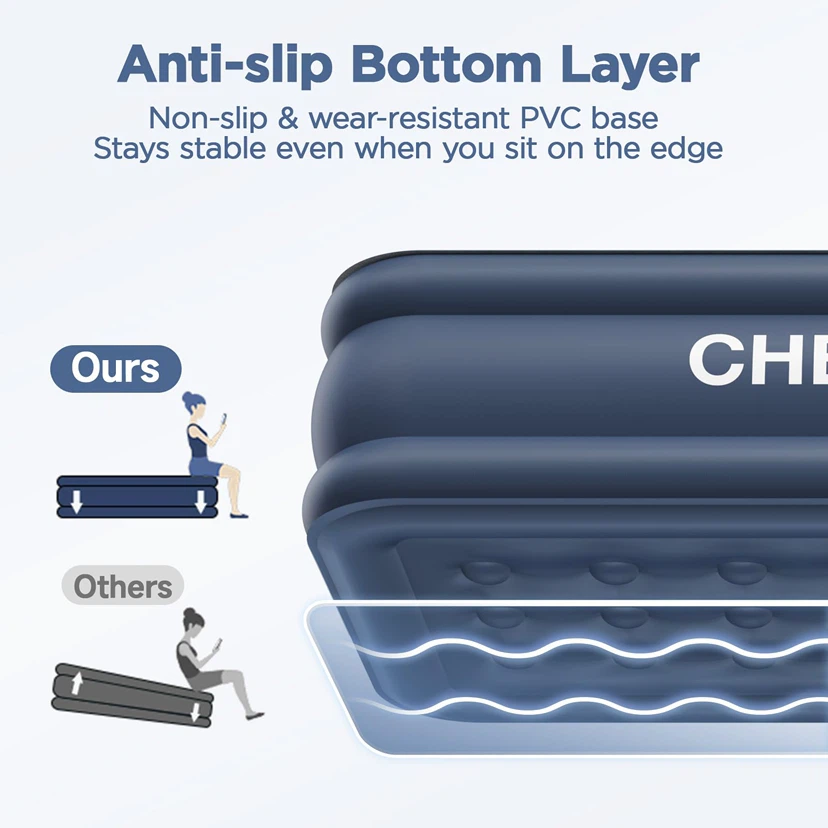 Luxury CHERIMOR Queen Size 18" Raised Air Mattress - photo 5