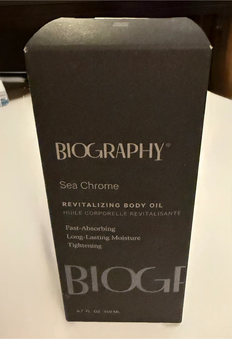 New in Sealed Box: Biography Sea Chrome Revitalizing Body Oil - photo 2