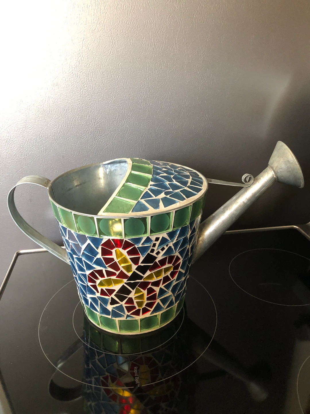 Decorative Mosaic Watering Can - photo 2