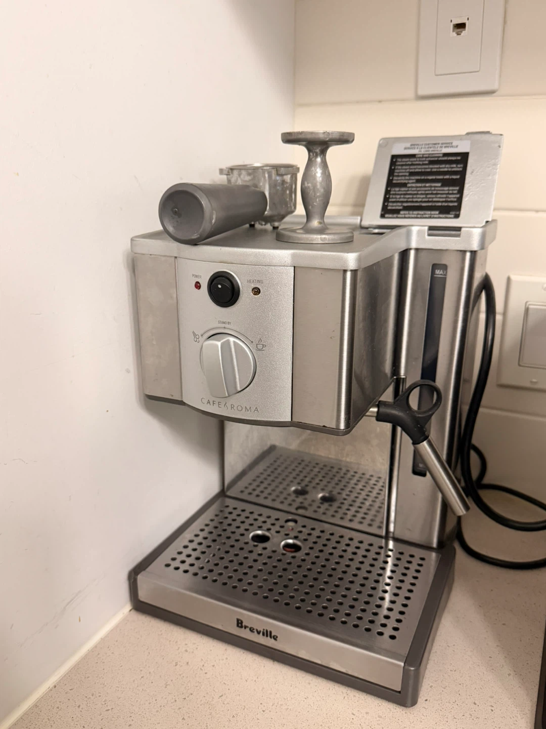 Breville Cafe Roma Espresso Machine