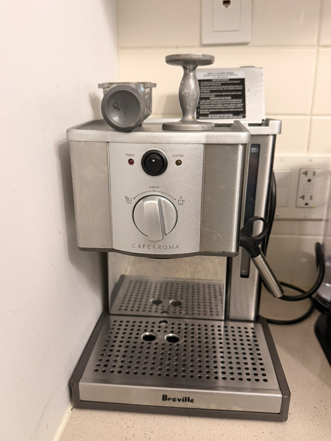 Breville Cafe Roma Espresso Machine - photo 2