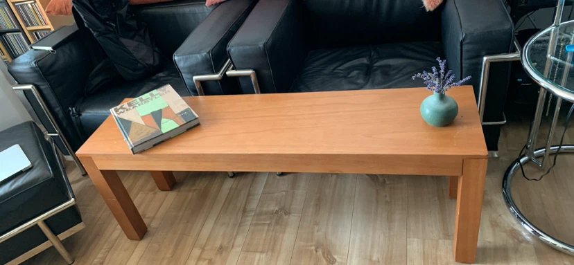 Wooden bench